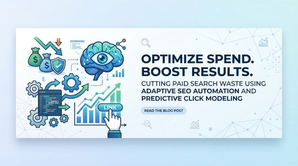 Cutting Paid Search Waste Using Adaptive SEO Automation and Predictive Click Modeling