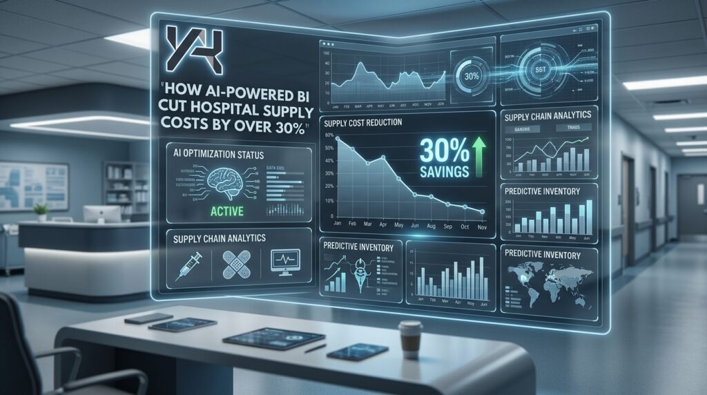 How AI‑Powered BI Cut Hospital Supply Costs by Over 30%