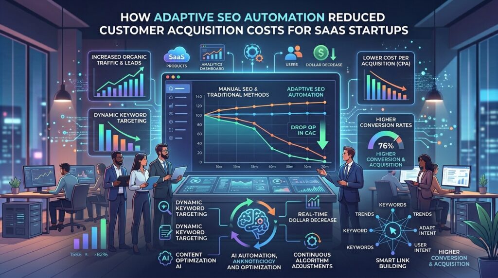How Adaptive SEO Automation Reduced Customer Acquisition Costs for SaaS Startups