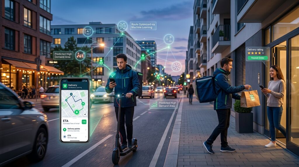 How On‑Demand Delivery Services Boosted Retention Using AI‑Powered Mobile Apps