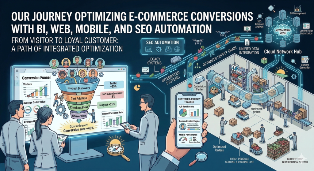 Our Journey Optimizing E‑Commerce Conversions with BI, Web, Mobile, and SEO Automation